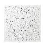 IRON PLATE TILE WHITE FLOWER - PANELS